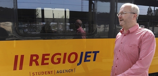 Vládce Student Agency Radim Jančura rozjede na konci září vlakovou dopravu.