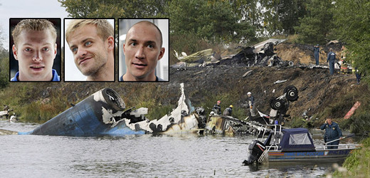 Při letecké nehodě v Jaroslavli zahynuli tři čeští hokejisté.