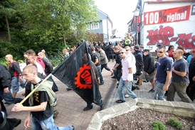 V sobotu odpoledne probíhají na severu Čech postupně hned tři demonstrace.