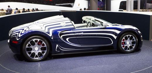 Bugatti Veyron L´Or Blanc stál kupce 40 milionů korun.