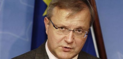 Eurokomisař pro měnové záležitosti Olli Rehn.