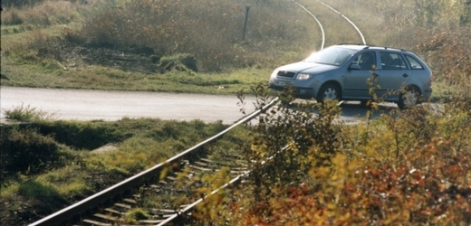 Železniční přejezd (ilustrační foto).