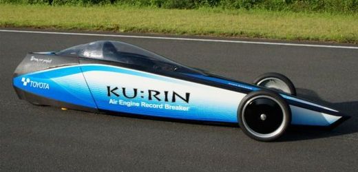Prototyp vozu s pohonem na stlačený vzduch KU:RIN.