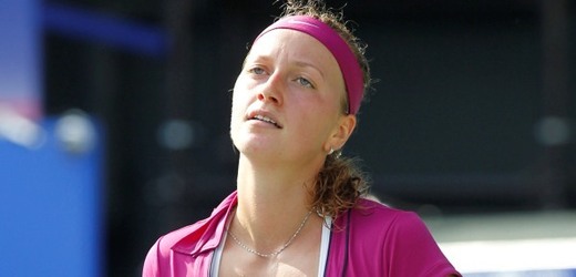Petra Kvitová v semifinále turnaje v Tokiu.