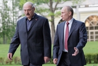 S běloruským prezidentem Alexandrem Lukašenkem Vladimir Putin počítá.