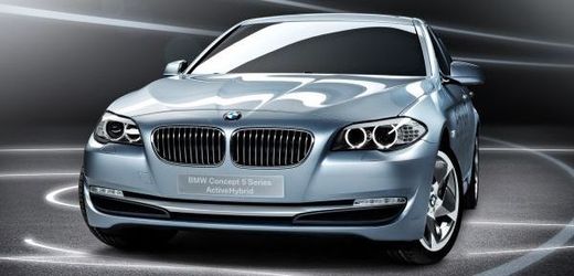 BMW ActiveHybrid 5 samozřejmě vychází designem z "pětkové" řady.