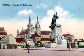 Pomník Františka Palackého v Praze. 