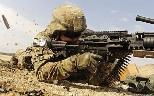 Američtí ochránci rekonstrukčních týmů na jihu Afghánistánu.