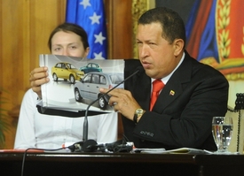 Chávez nerad volný obchod, a tak mají na venezuelském trhu šanci uspět i ruské lady.