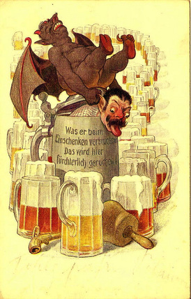 Ďábel alkohol ničil pražské Čechy i Němce už před sto lety.