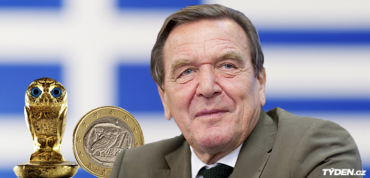 Gerhard Schröder má jasno v tom, jak čelit řecké krizi.