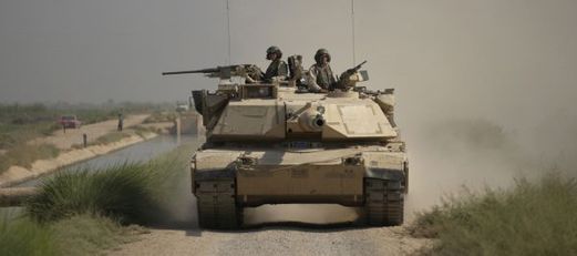 Abrams M1A1 v Iráku, 2004.