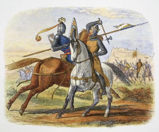 Angličané a Skotové, věčná rivalita. Bitva u Bannockburnu roku 1314.