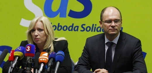 Iveta Radičová a Richard Sulík.