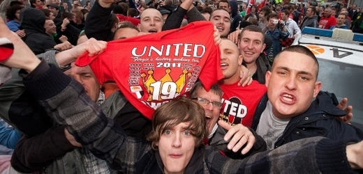Fanoušci Manchesteru United, ilustrační foto.