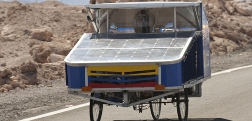 Automobil na solární pohon (ilustrační foto).