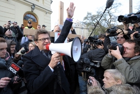 Janusz Palikot má kvůli svému často skandálnímu chování pověst zlobivého dítěte polské politiky.
