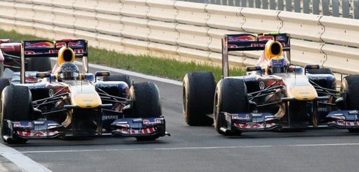 Vozy týmu Red Bull.
