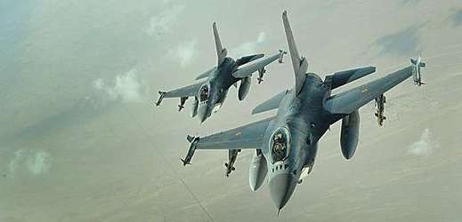 Vládci vzduchu. Letouny F-16 Fighting Falcon nad Afghánistánem.