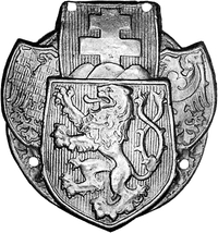 Odznak z čepice čs. legionáře.