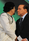 Srpen 2010, Kaddáfí se setkal s italským premiérem Silviem Berlusconim (Foto: profimedia.cz).