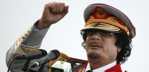 Muammar Kaddáfí. 