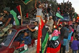 Libyjci slaví osvobození země.