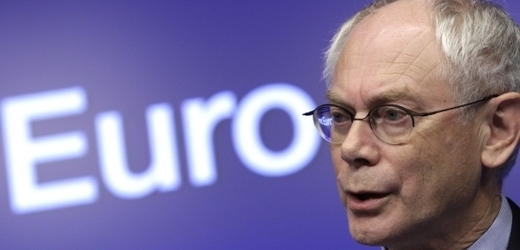 Evropa údajně našla cestu z krize. Na snímku unijní prezident Herman van Rompuy.