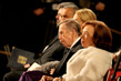 Mezi pozvanými hosty byl i bývalý prezident Václav Havel a jeho choť Dagmar.