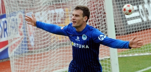 Autor druhého gólu Liberce Michael Rabušic.