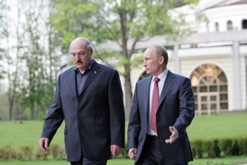 S běloruským prezidentem Alexandrem Lukašenkem Vladimir Putin počítá.