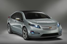 Elektromobil Chevrolet Volt, který se začíná prodávat i v Evropě.