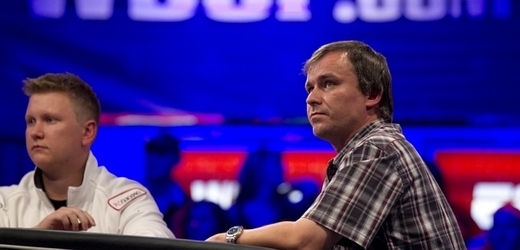 Martin Staszko na pokerovém turnaji v Las Vegas.
