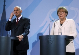 Merkelová postupně ztrácela se svým řeckým protějškem trpělivost.