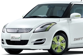 Elektromobil Suzuki Swift EV Hybrid je asi nejblíže sériové výrobě.