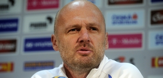Trenér české reprezentace Michal Bílek.