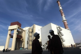 Íránské jaderné zařízení v Búšehíru.