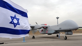 Nasazením bezpilotních letounů by Izrael neriskoval vlastní vojáky. 