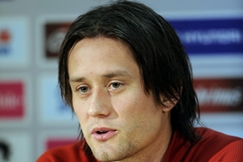 Kapitán české reprezentace Tomáš Rosický.