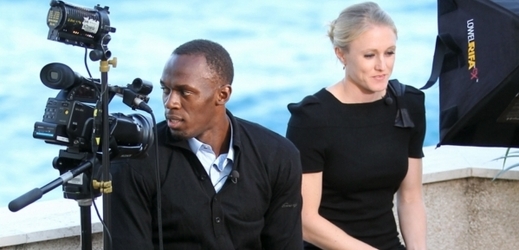 Atleti roku Usain Bolt a Sally Pearsonová.