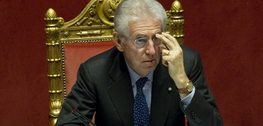 Novopečený italský premiér Mario Monti.