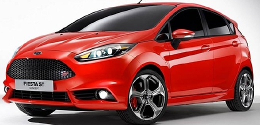 Koncept Ford Fiesta ST je ozdobou expozice americké automobilky v Los Angeles.