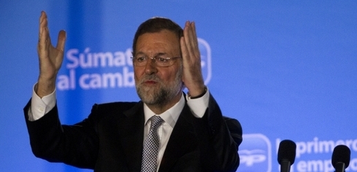 Pravděpodobný příští španělský premiér Mariano Rajoy.