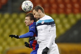 David Rozehnal nastoupil proti CSKA Moskva v základu.