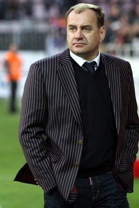 Trenér slovenské reprezentace Vladimír Weiss.
