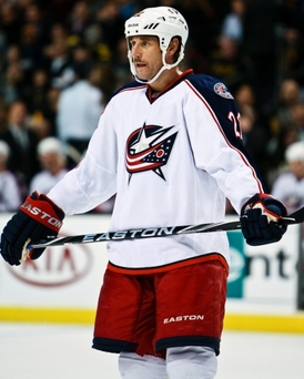 Václav Prospal odehrál v NHL 1000. zápas.