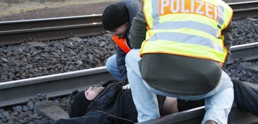 V Německu se střetli odpůrci jádra s policisty.