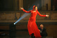 Bronz v kategorii Český slavík - zpěvačka si odnesla Ewa Farna, která se na pódiu v Opeře blýskla červenými šaty s kapucí.