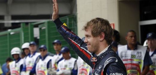 Vítěz kvalifikace Sebastian Vettel.