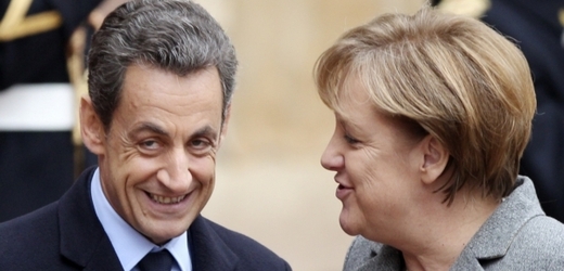 Angela Merkelová a Nicolas Sarkozy.